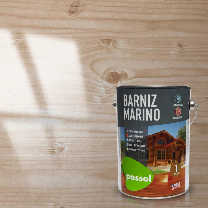 BARNIZ MAR. INCOLORO 1/4 GL PASSOL