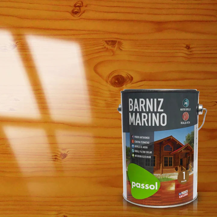 BARNIZ MAR. MIEL 1/4 GL PASSOL