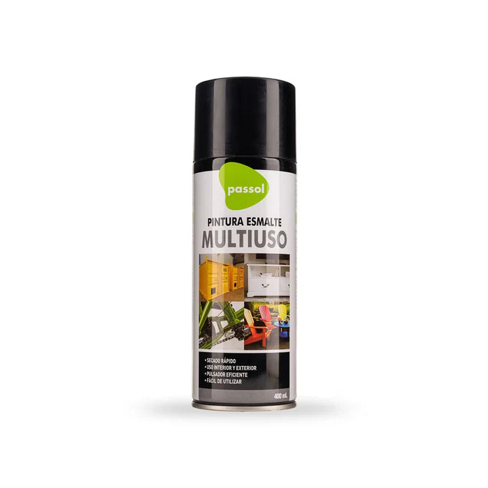 PINTURA SPRAY NEGRA BR 400ML PASSOL