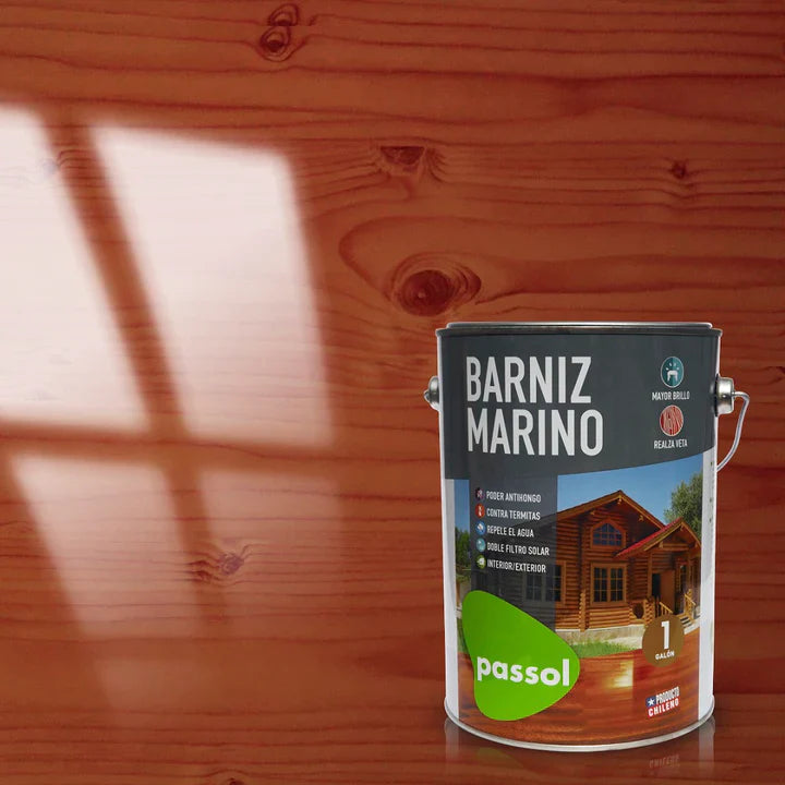 BARNIZ MAR. CAOBA 1 GL PASSOL