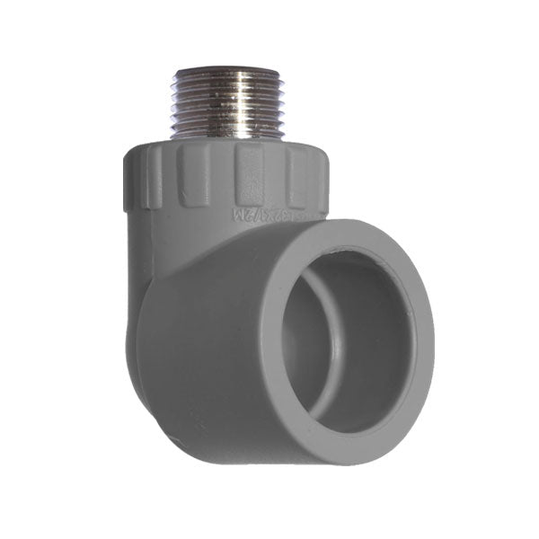 CODO PPR 25MM HE 1/2 ROSCA METAL 90°
