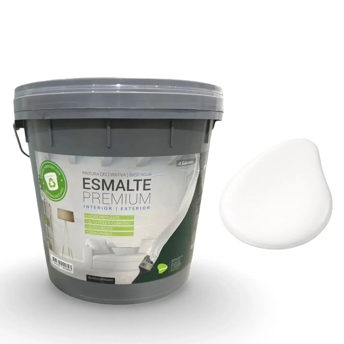 ESMALTE AGUA PREMIUN BLANCO PASSOL TNT