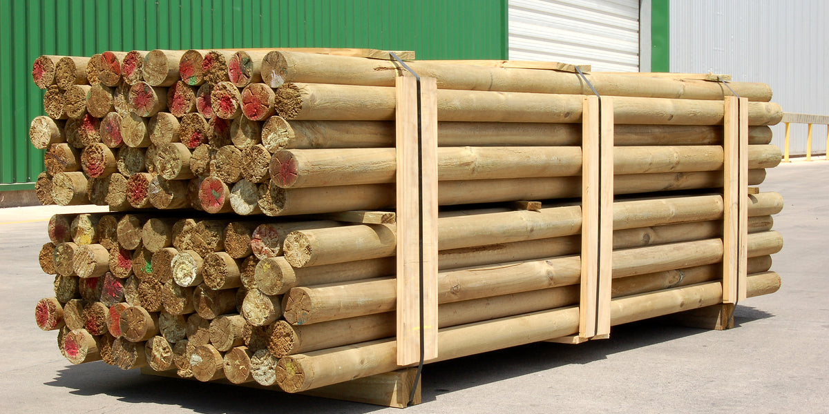 Rollizo Impregnado | Madera | Barraca La Estrella — Ferretería La Estrella