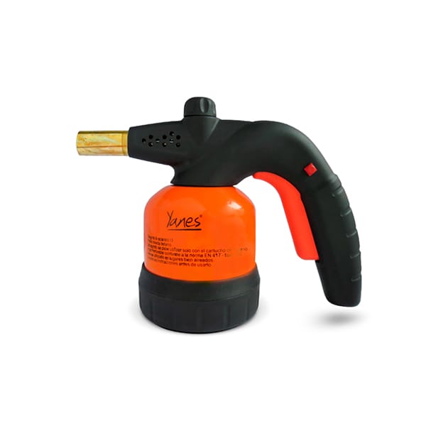 SOPLETE A GAS YANES C/METAL C/PIEZO PROF 400P
